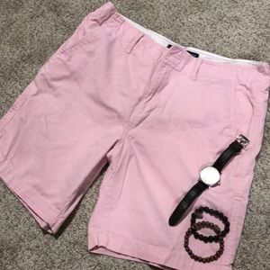 AE prep fit light pink shorts